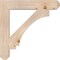 Ekena Millwork Imperial Craftsman Smooth Bracket, Douglas Fir, 5 1/2"W x 36"D x 36"H BKT06X36X36IMP04SDF - alternate 2